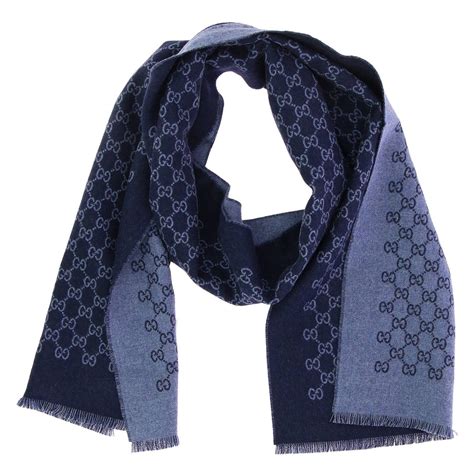 gucci blue scarf